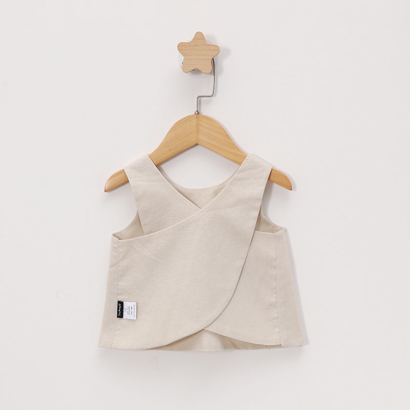 Summer Nordic Vintage Baby Slim Anti-cardigan Vest
