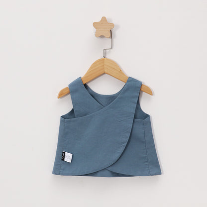 Summer Nordic Vintage Baby Slim Anti-cardigan Vest