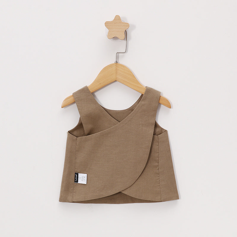 Summer Nordic Vintage Baby Slim Anti-cardigan Vest