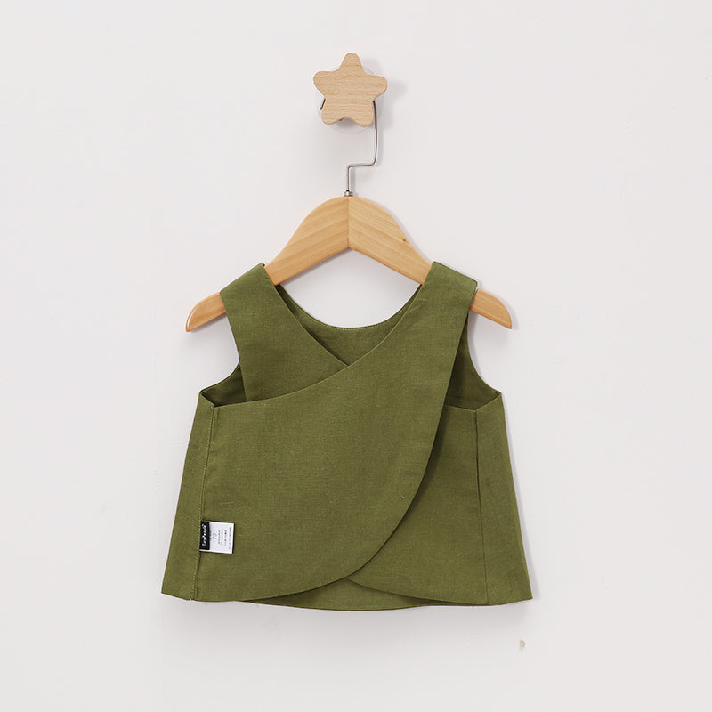 Summer Nordic Vintage Baby Slim Anti-cardigan Vest