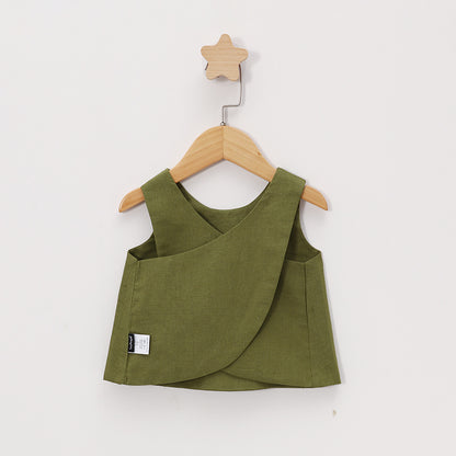 Summer Nordic Vintage Baby Slim Anti-cardigan Vest